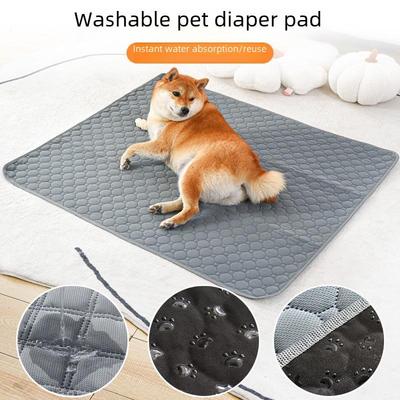Waschbare, wasserdichte Urinunterlage für Haustiere für das Training von Hunden und Katzen – sofort saugfähig, schmutzabweisender Schutz für Nester und Käfigsofas