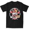 Herr Meowscular Gym T-shirts Monster Hunter World MHW Spel Bomullskläder Sommar Kortärmad T-shirt O-ringad T-shirt Plus Size