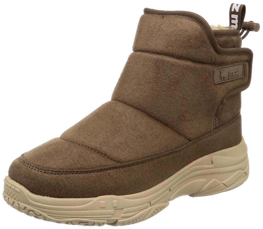 Mozu Down Boots with Fleece Lightweight Snow Taupe Women's Waterproof, Cold-Weather Lining, Boots, 93322056,