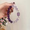 Originaler natürlicher uruguayischer Amethyst-Armband, Amethyst Pixiu-Armband, leichter Luxus-Mode, beliebt bei japanischen und koreanischen weiblichen Livestreamern