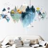 Nordic Triangle Dreamy Mountain Wall Stickers Living Room Bedroom Vinyl Wall Decals Creative Home Decor
