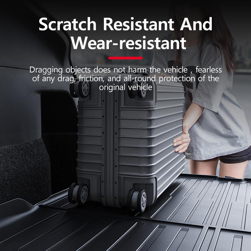 Full TPE Trunk Mat And Full TPE Floor Mat For Tesla Model Y3 Anti Slip And Wear-resistant Interior Automotive Modification Parts