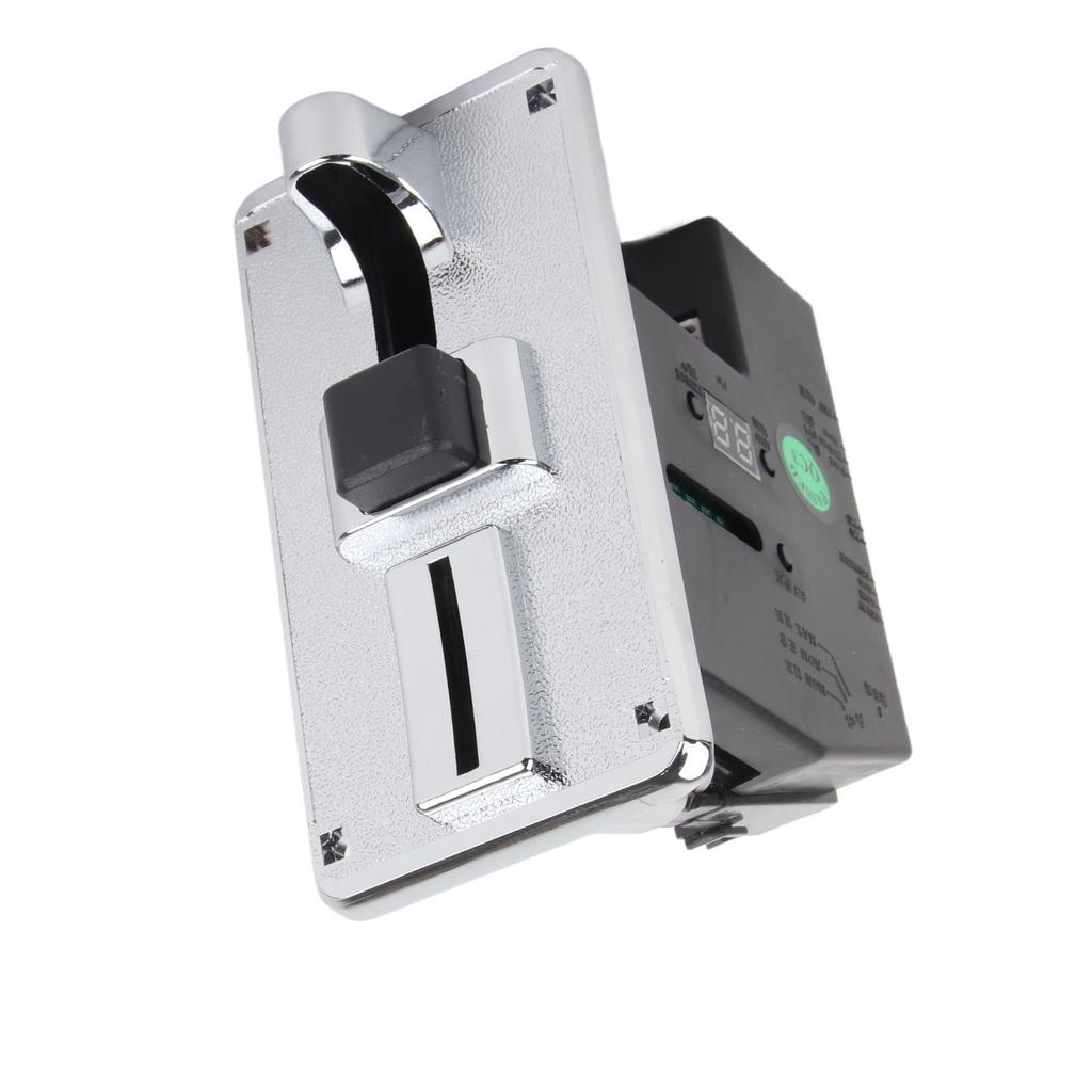 6 Type Coins CPU Multi Coins Acceptor Memory Function Refund Button Smart Game Coin Slot Acceptor