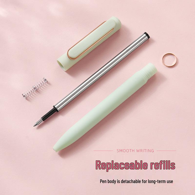 Morandi Logo 0.5mm Metal Gel Pen with Bullet Tip