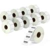 BETCKEY - 1.25" x 1" (32 mm x 25 mm) Barcode & Address Labels Compatible with Zebra & More Label Printer,Premium Adhesive & Perforated [10 Rolls,