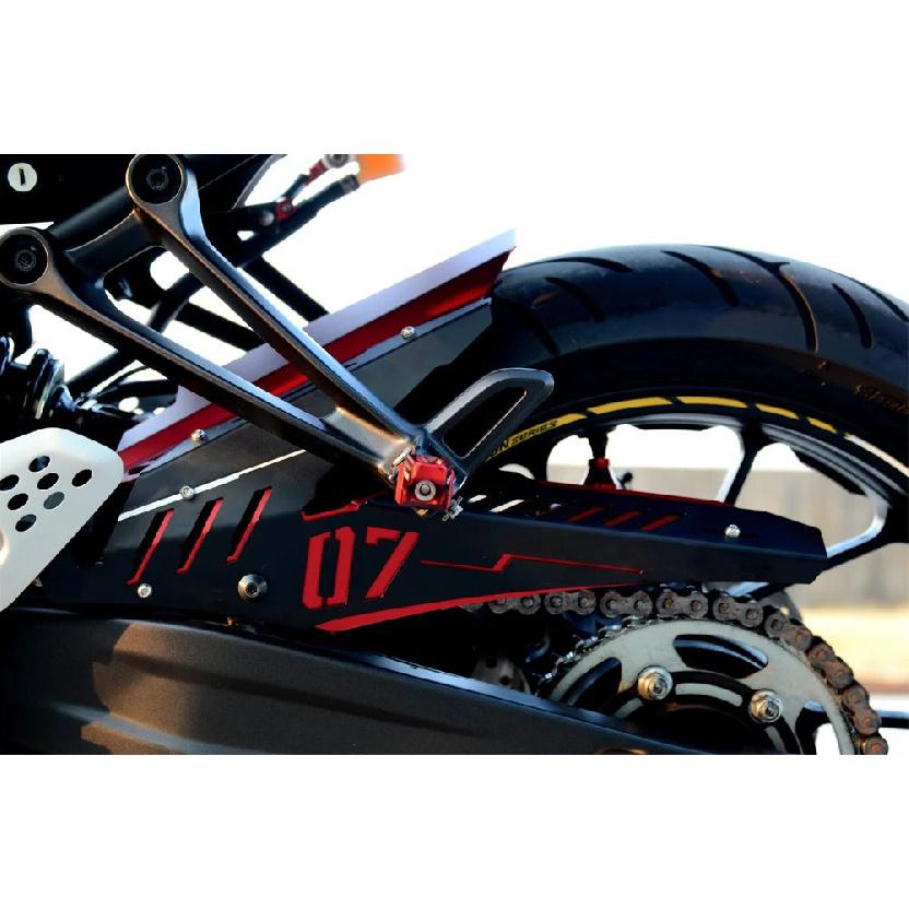 Fits For YAMAHA MT07 MT-07 2014-2024 XSR700 XSR-700 2021-2023 Motorcycle Rear Fender Mudguard Chain Guard Cover Inner Hugger