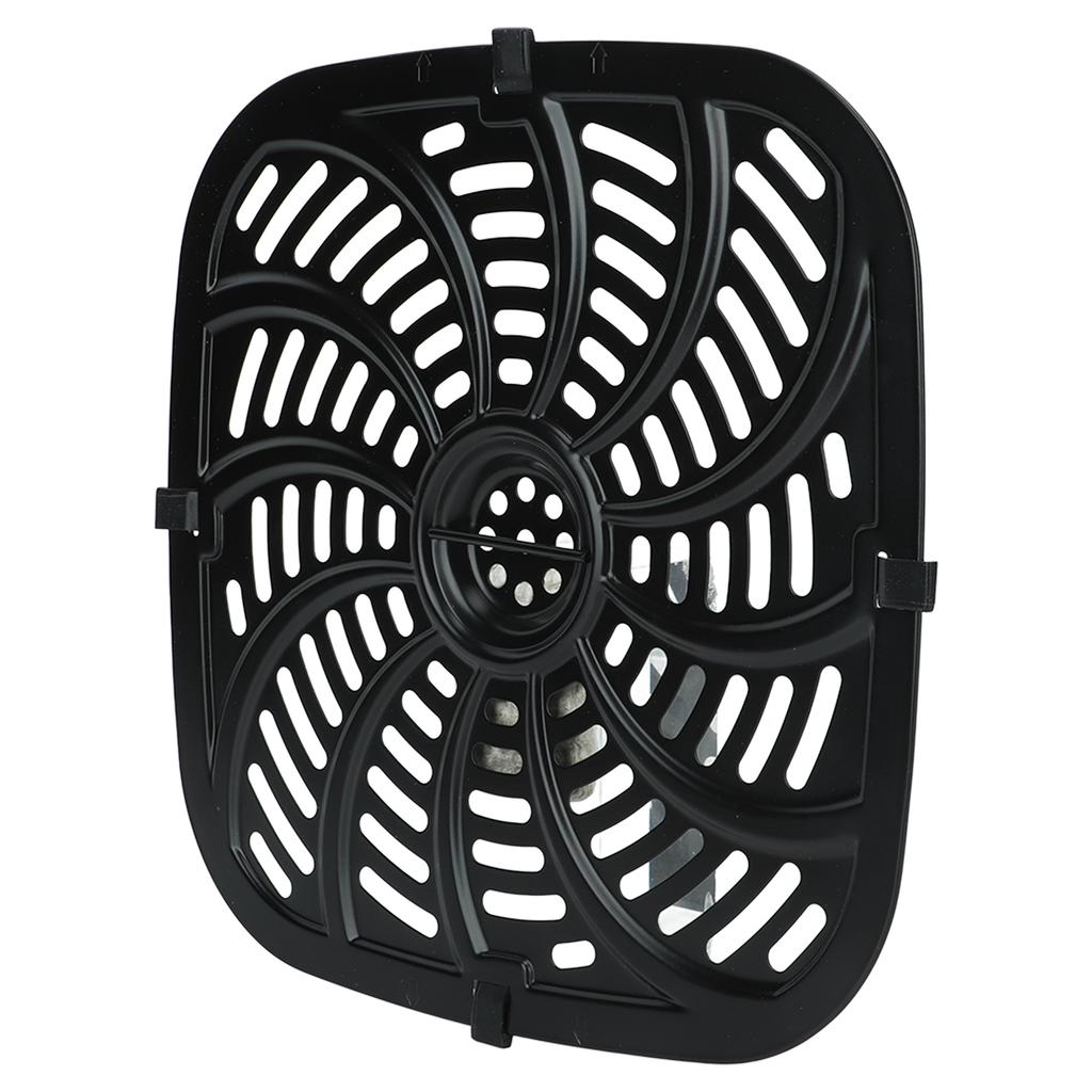 Fryer Replacement Tray Fryer Accessory Part Non Stick Grill Pan Crisper Plate with Rubber Bumper