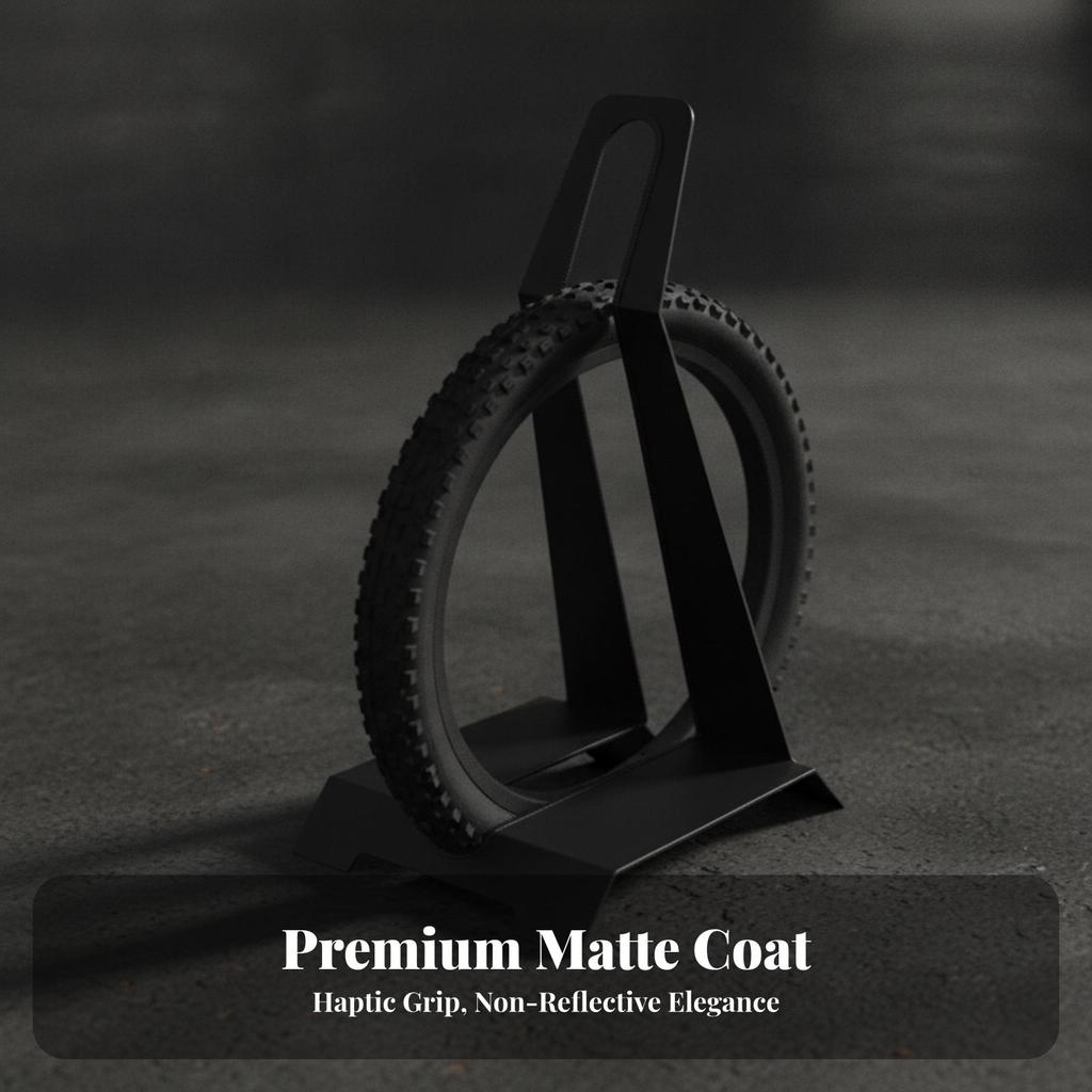 L-Shaped Bike Stand Freestanding Parking Heavy-Duty for Cyclists