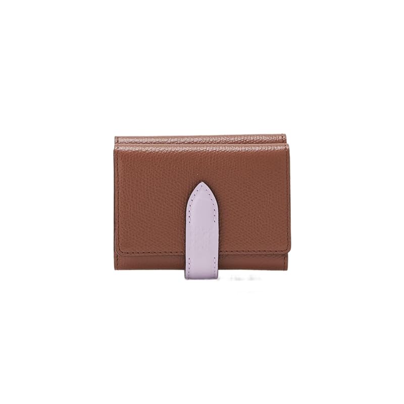 

[Rashit] Leather belt tri-fold wallet (SO-405) RUZ1041681A0004 Free brown