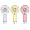 Handheld Misting Fan Portable Rechargeable Spray Fan with Long Battery Life Travel Cooling Fan with Multi-Level Wind and Spray Modes for Travel Home