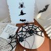 Spiders Charms Necklace Statement Choker Necklace Women Girls Party Accessories