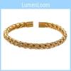 Titanium Steel Handmade Braid Bangle For Men Women Casual Accessory Suitable For Gifting