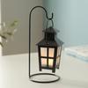 Suspension Design Leaf Candle Holder Hollow Iron Candlestick Ornaments  Dining Table