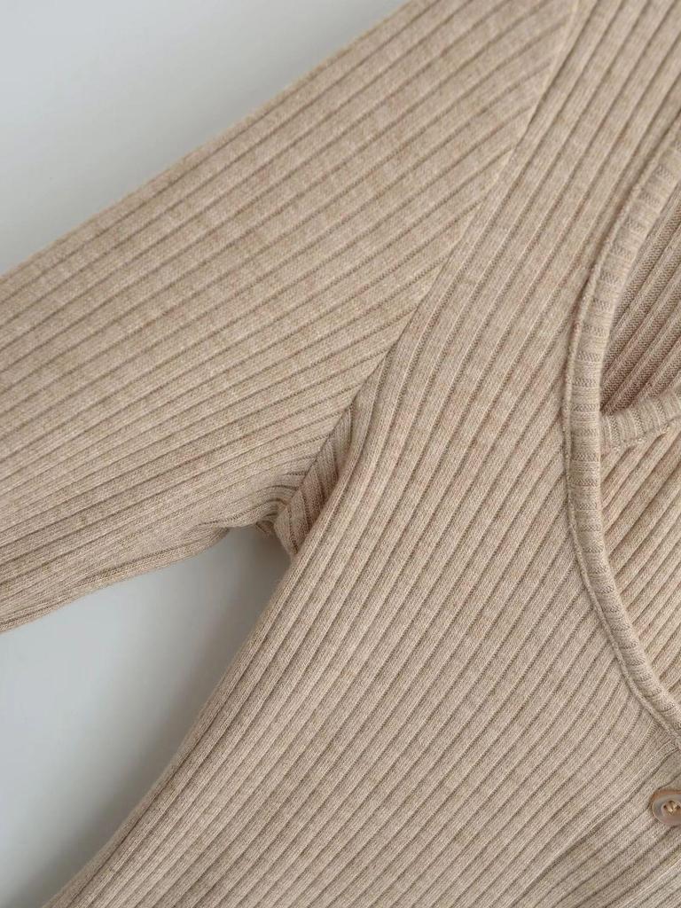 Temperament Pure Desire Spliced Faux Two-Piece Turtleneck Tie Imitation Cashmere Long Sleeve Tee with Flowing Ribbon Scarf for Women