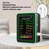 Air Quality Detector CO2 TVOC HCHO PM2.5 PM10 Portable Air Tester Color LCD Digital Display Air Quality Detector