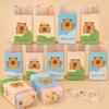 Capybara Eraser Elementary School Cartoon Sandwich Drawing Eraser Cute Exam Drawing Correction Pencil Eraser Stationery