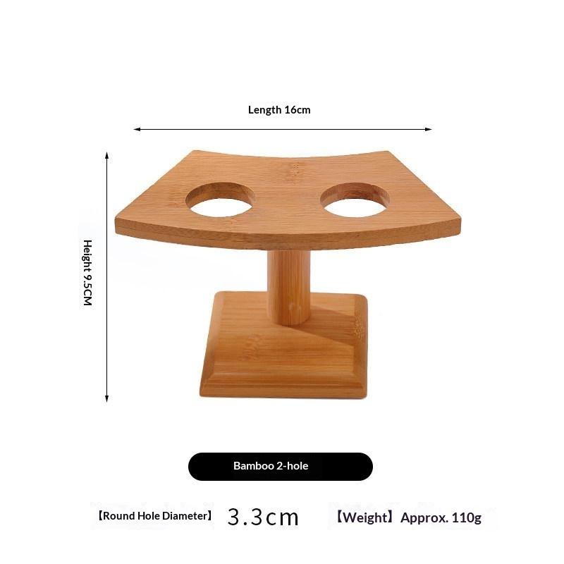 Wooden Bamboo Sushi Making Rack Multi Purpose Roll Holder Suitable For Sushi Ice Cream Bento Food Making Accessory