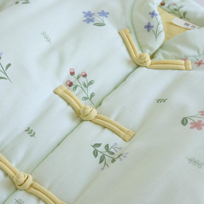 553 Winter Handmade Thick Warm Cotton Jacket for Middle-aged and Elderly Women - New Chinese Style, Shandong Province