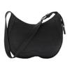 Burberry Solid Color Minimalist Zipper Closure Grain Calfskin Handheld Shoulder Bag Small Women handbags Black 80809551