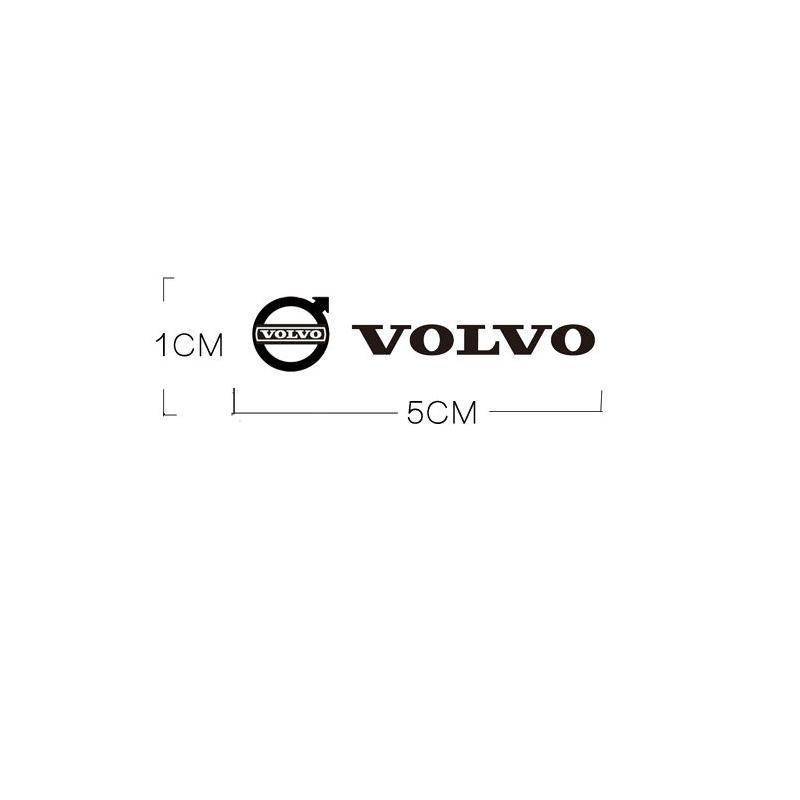 Car Logo Sticker 3D Metal Decal For Volvo XC60 XC40 V60 V40 XC90 XC70 V50 S60 V70 S90 AWD S80 T6 V90 EX30 EX90tyling Accessories