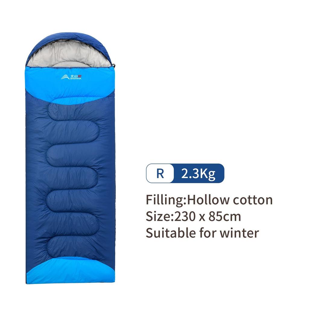 Bisinna Camping Sleeping Bag Ultralight Waterproof Winter Warm Envelope Backpacking Sleeping Bags For Outdoor Traveling Hiking
