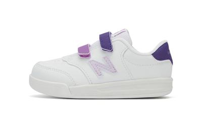NB CT60 Low Top Toddler Shoes White Purple Infant And Toddler IVCT60RP