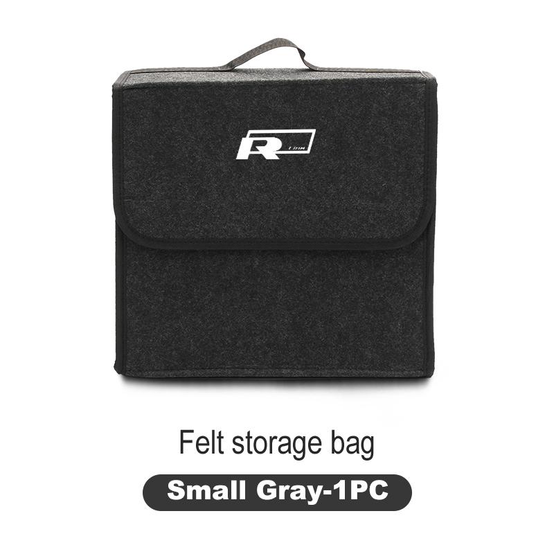 PIG1 Car Trunk Felt Storage Box Folding Organizer Auto Interior Accessories For Volkswagen VW Scirocco Golf Passat Polo Tiguan