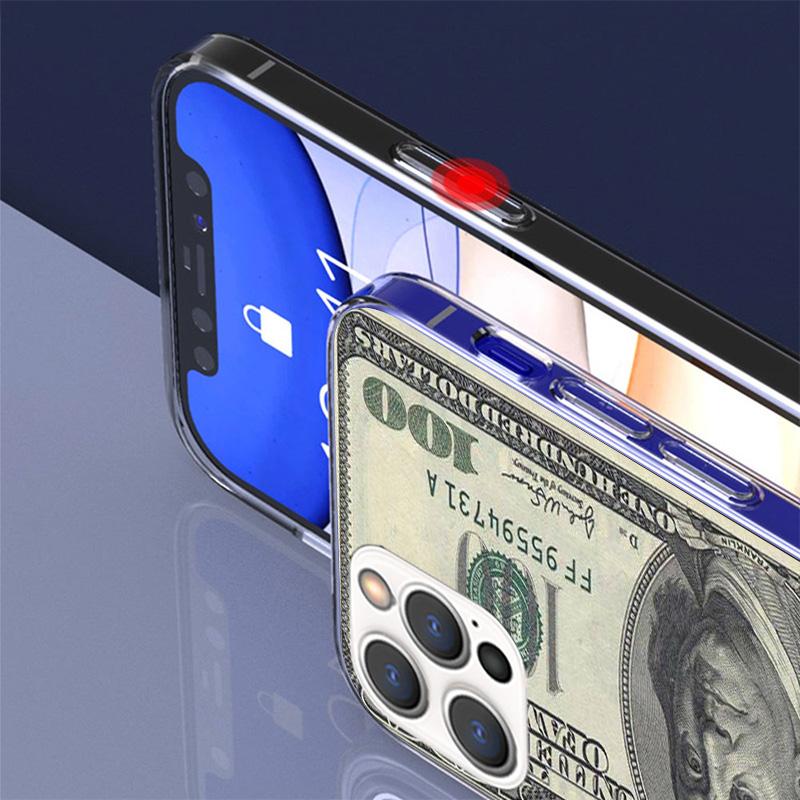 Banknote Dollar Cash Money Phnoe Case for Iphone 17 Air 16 11 12 13 Mini 14 Plus 15 Pro Max 7 8E SE 2020 16ProMax Phone Cover Co