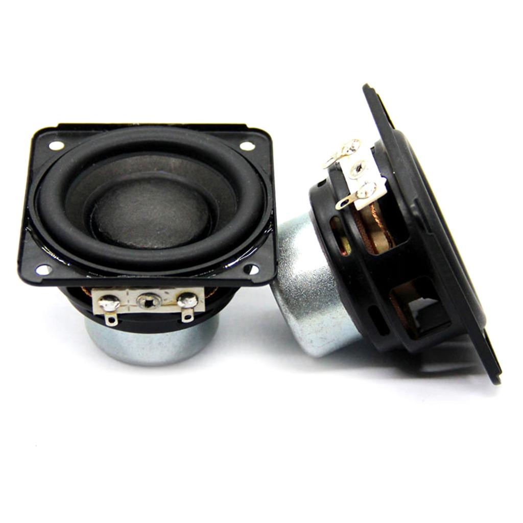 Versatile 58mm Magnetic Speaker, 4Ohm, 15W Full Ranges Woofer Loudspeakers Replacement for Various Devices Applications
