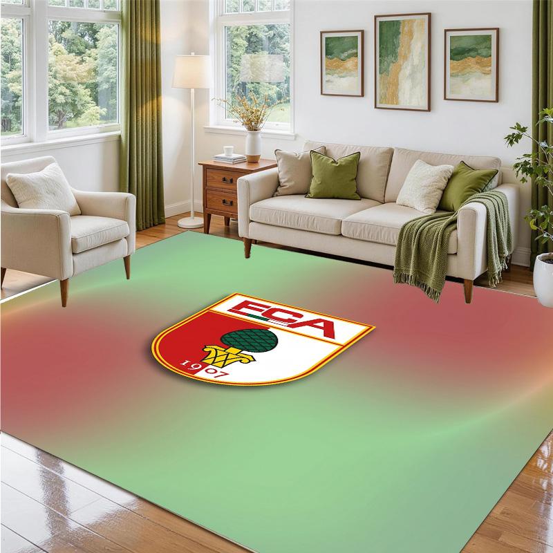 FC Augsburg FC Design Crystal Velvet Rug Soft Decorative Mat for Bedroom Entrance