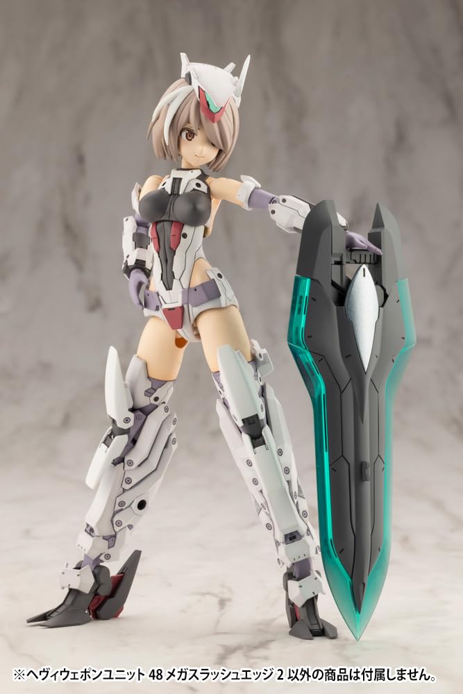 Kotobukiya M.S.G Modeling Support Goods Heavy Weapon Unit 48 Mega Slash Edge 2, Approx. 140mm In Length, Non-Scale Plastic Model