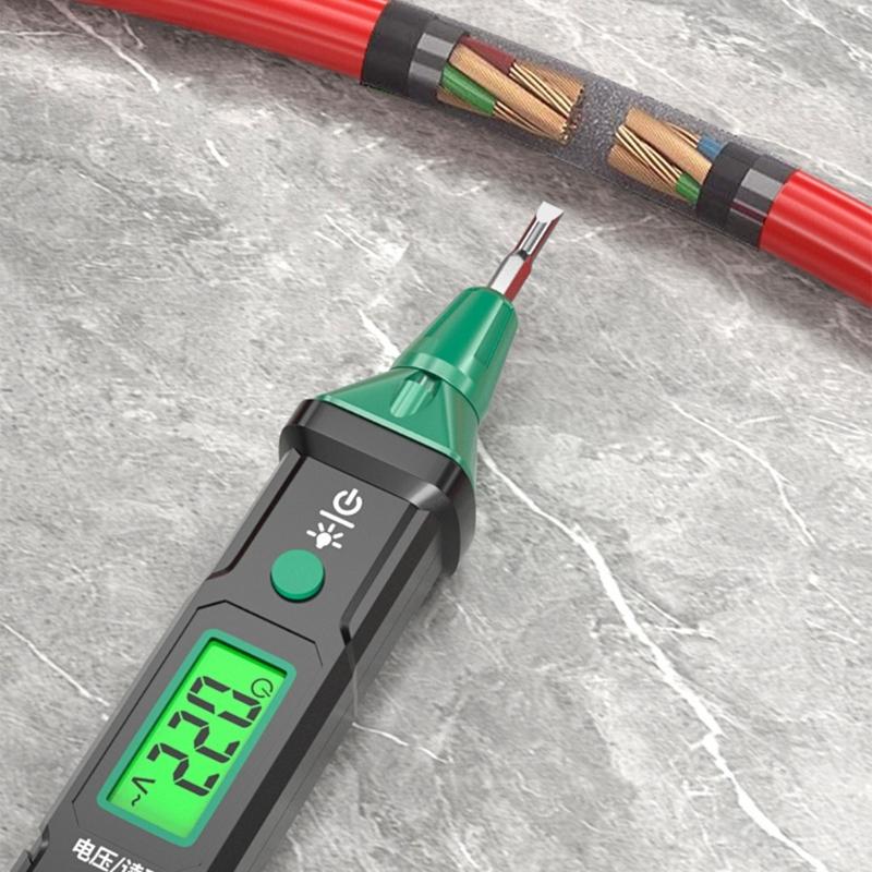 Multifunctional Circuit Detector for Voltage Broken Wire and Leakage Detection Safe Practical Design Electrician Use