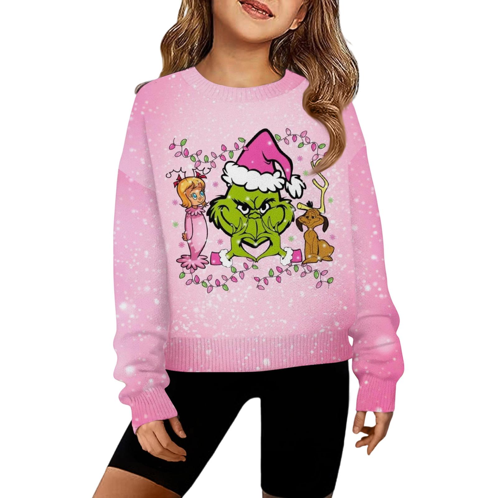 

Худи для девочек с принтом тай-дай - Пуловер с принтом 160