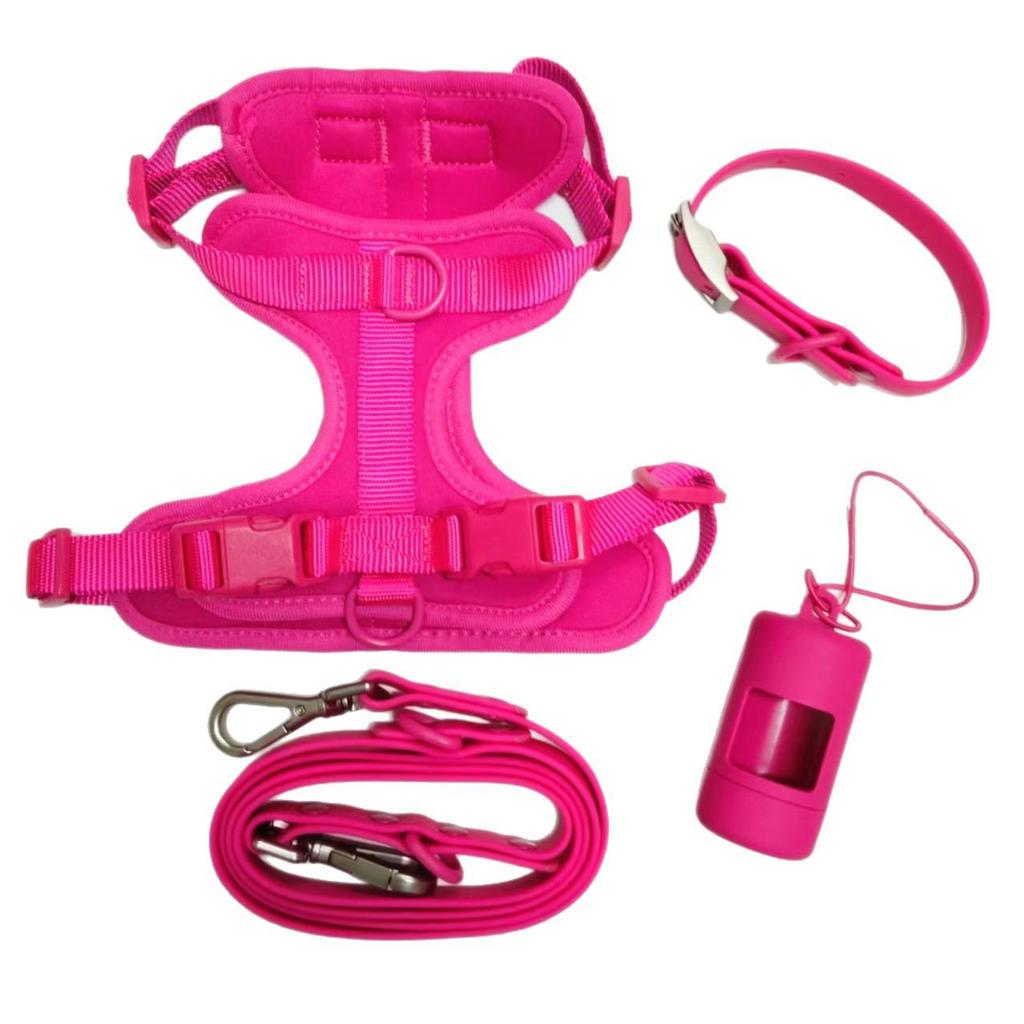 Spot Wid Anti-Bite & Escape-Proof Dog Harness with PVC Leash & Collar