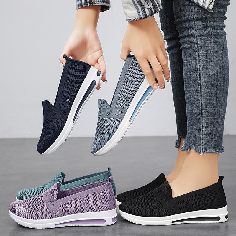 Shoes Women's 2025 Summer Temu2025 Single Shoes Home Lazy One Pedal Women's Shoes Mother Shoes Casual Shoes