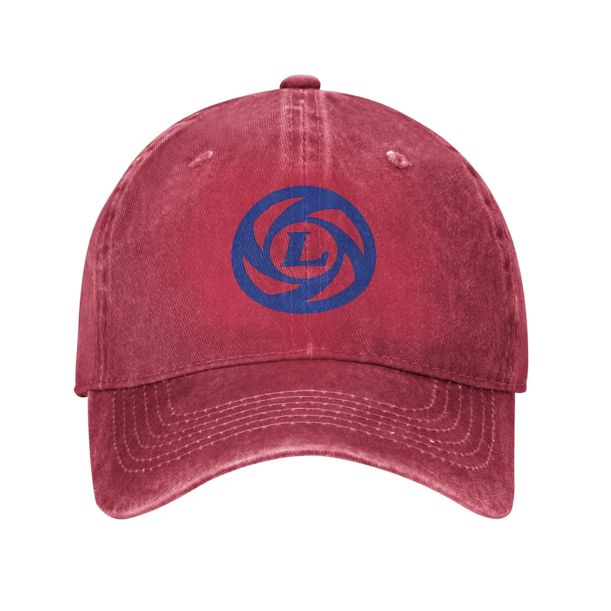 British Leyland Washed Denim Cap Casual Baseball Caps Adjustable Hat Summer Unisex Baseball Hats One Size