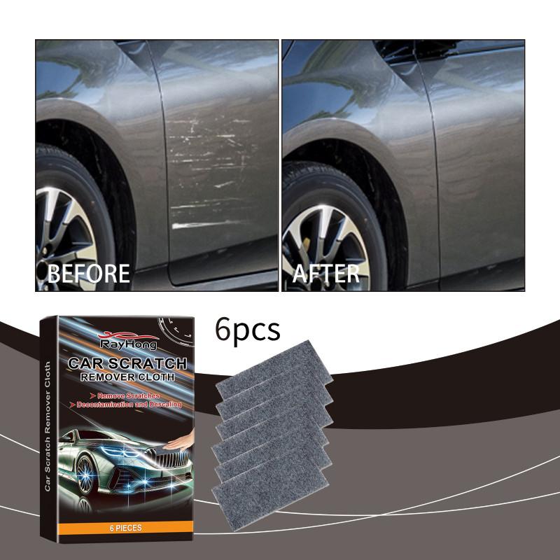 Rayhong Nano-Kratzer-Reparaturtuch für Autos Premium-Qualität Sechs-teiliges Set für Lackpflege und -wiederherstellung