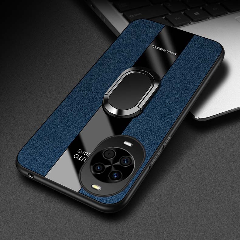 For Huawei Nova 14 Pro Case Business Elliptical Bracket All-Inclusive Shockproof Leather Soft Silicone Fashion for Huawei Nova14 Pro Back Cover
