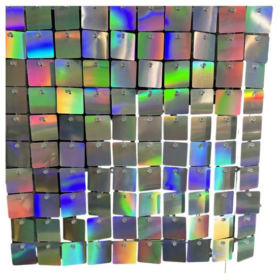 Shimmer Wall Backdrop, Sparkly Foil Fringe Curtain, Glitter Hanging Tinsel Backdrop, Aluminum Streamer for Birthday Wedding Photo Booth Decor