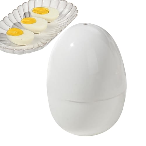 Egg Poacher - Microwave Egg Cooker, Egg Boiler, Egg Poacher | Microwave Egg Cooker, Egg Boiler, Egg Poacher Multifunctional Egg Steamer, Oval-Shaped Q
