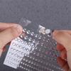 Tattoo Stickers Adhesive Face Decal Long Rhinestone Strip Sticker Hair Rhinestone Decoration