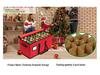 Foldable Oxford Cloth Christmas Ornament Storage Box with 128 Compartments