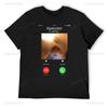 Freaky Departunisext Calling Silly Cat Meme Printed Tshirt Tops Unisex Unisex Clothing Breathable Quick Dry
