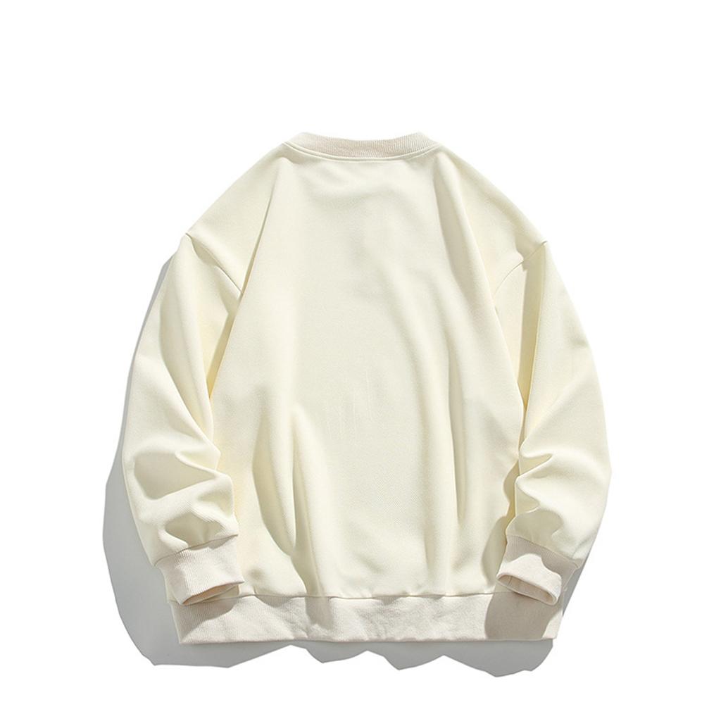 Men's Hoodie Loose Casual Long Sleeved Round Neck