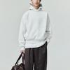 Fear of God Essentials Embossed Essentials Classic Hoodie Oatmeal Heather Men Tops White 192HO256212F