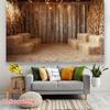 2D Vintage Farm Barn Backdrop Photography Background