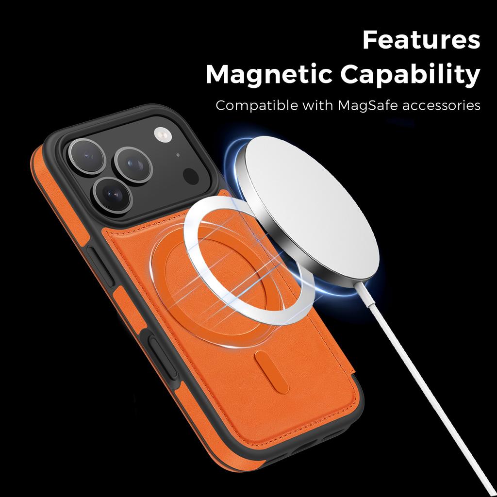 Fashion Ring Holder Flip Magnetic Phone Case For iPhone 18 17 Pro Max 16 Plus 15 Plus 14 13 Shockproof For Magsafe kickstandCover