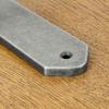 HAMILTON Door Handle with Escutcheon for 90mm Cylinder, ANTIQUE NICKEL