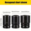 3pcs Set Auto Repair Tools Deep Air Impact Socket For Torque Wrench Ratchet Socket Wrench Magic Handle Multifunctional Handheld
