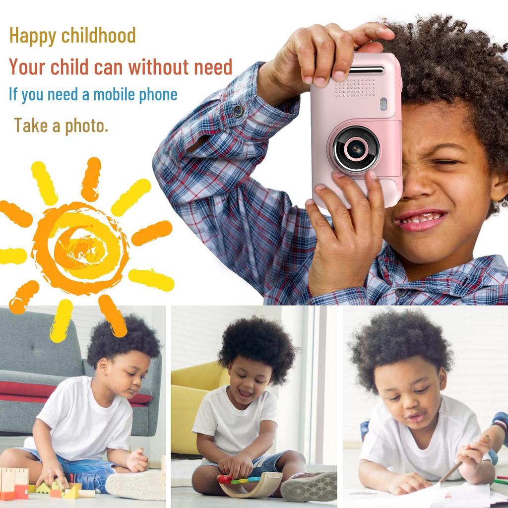 180° Flip HD Mini Children's Digital Camera